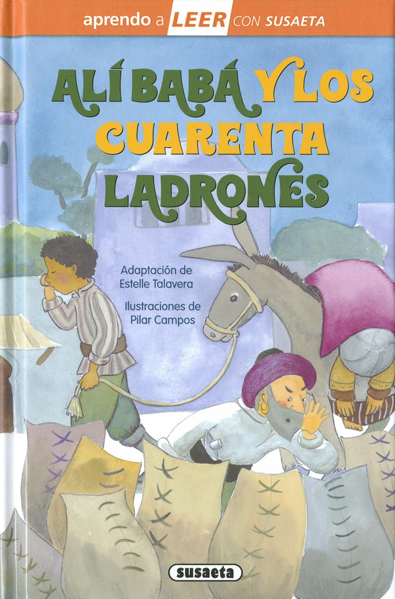 Libro: Susaeta - Alí Babá y los cuarenta ladrones (Aprendo a LEER con Susaeta - nivel 0)