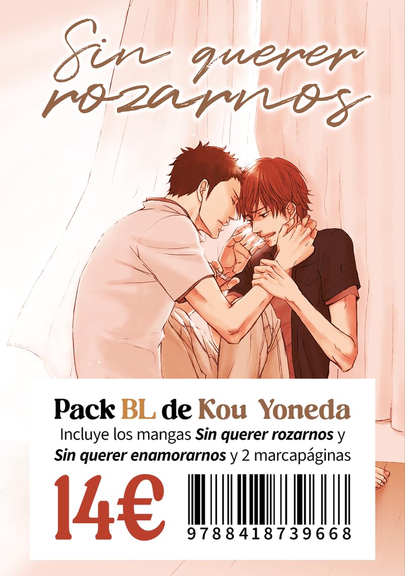 Libro: Pack BL Kou Yoneda (SIN QUERER ROZARNOS)