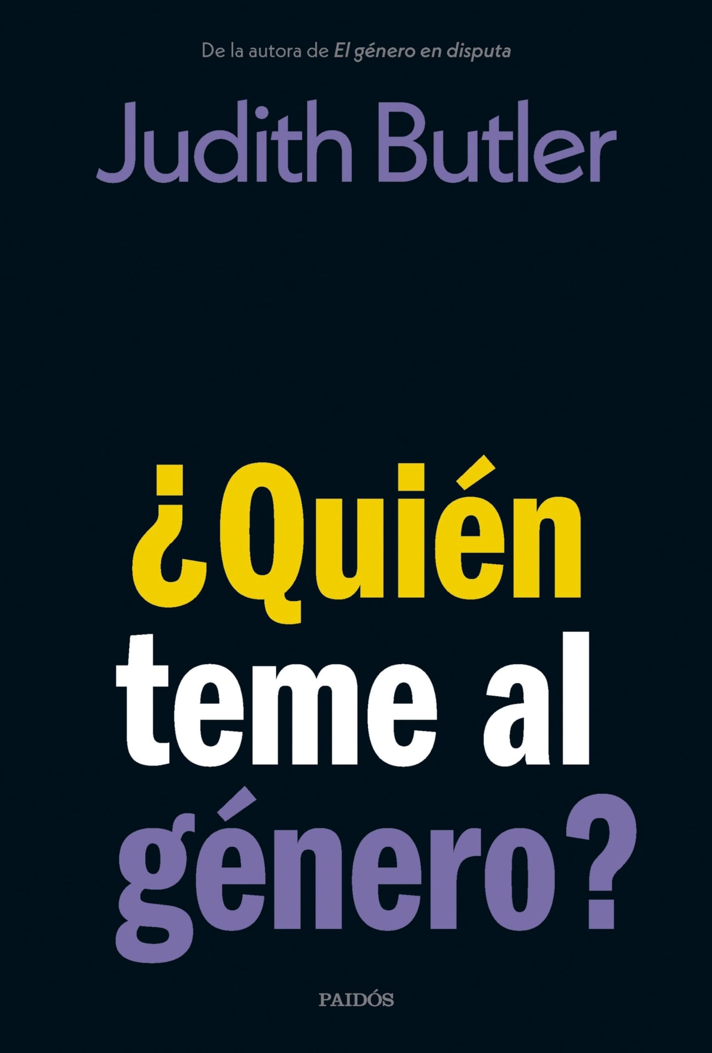 Libro: ¿Quién teme al género?