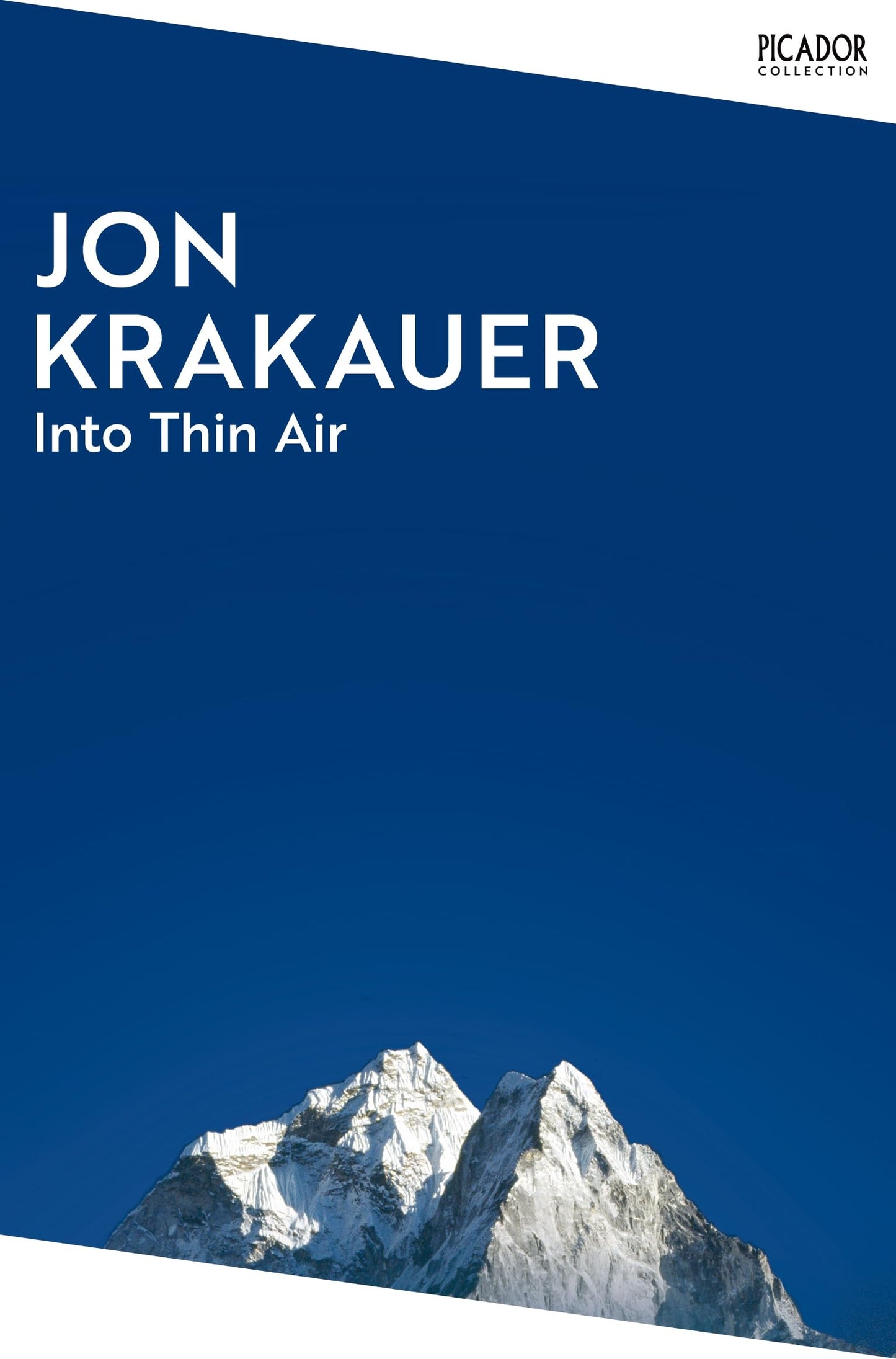 Libro: Into Thin Air: A Personal Account of the Everest Disaster: 111 (Picador Collection)