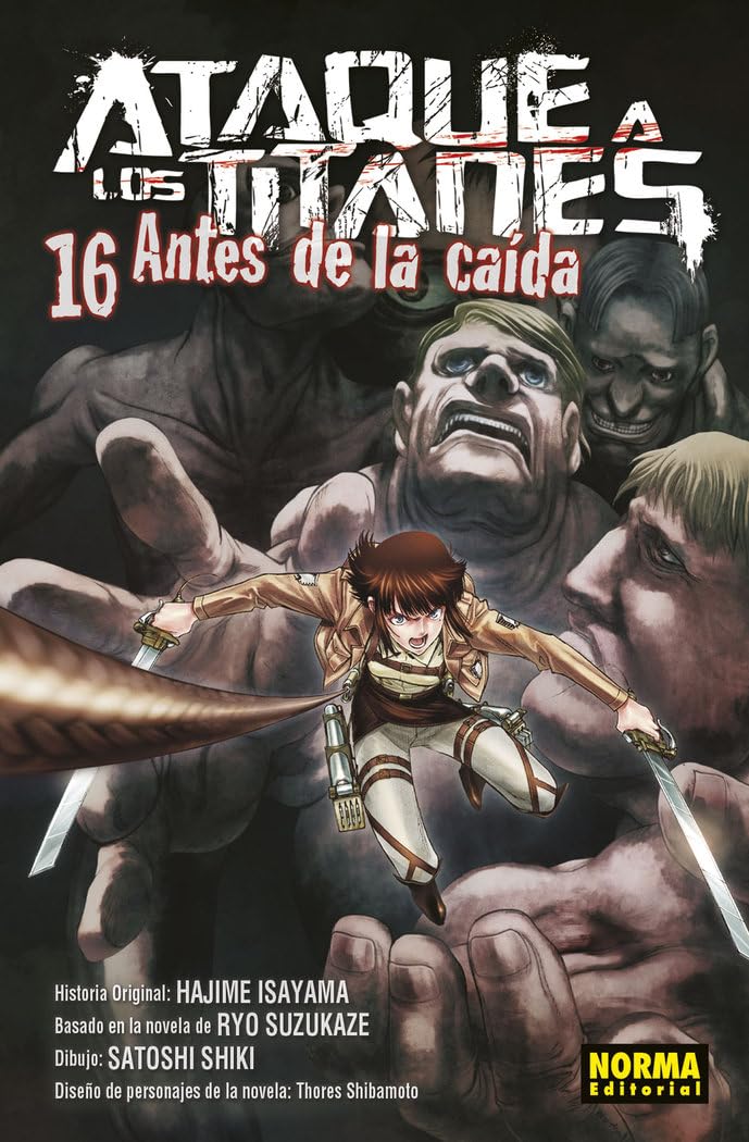 Libro: Ataque A Los Titanes Antes De La Caída 16 (SIN COLECCION)