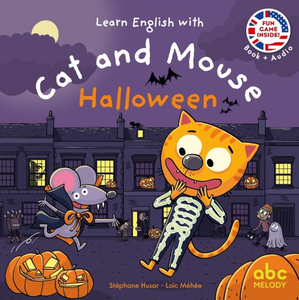 Libro: Halloween - Cat and Mouse - Livre + audio