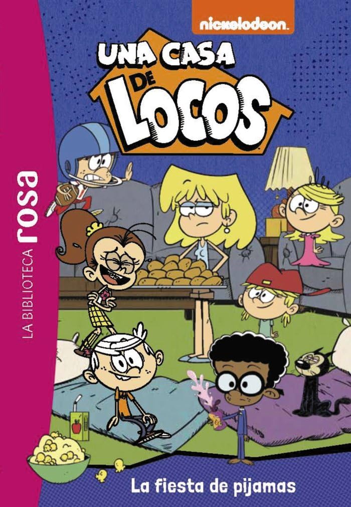 Libro: La biblioteca rosa. Una casa de locos, 8. La fiesta de pijamas (Hachette INFANTIL)