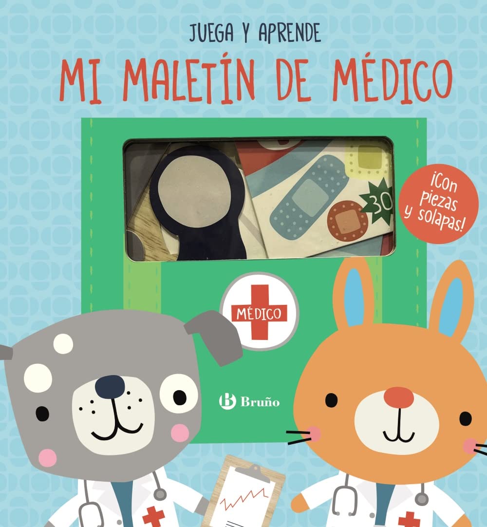 Libro: Mi maletín de médico (Castellano - A PARTIR DE 3 AÑOS - MANIPULATIVOS (LIBROS PARA TOCAR, JUGAR Y PINTAR), POP-UPS - Otros libros)