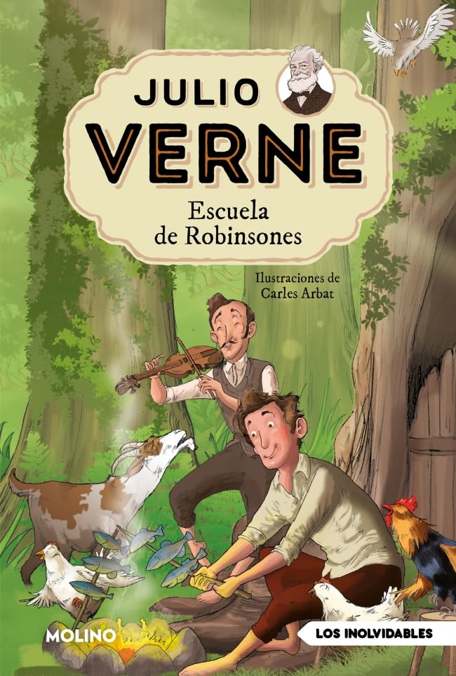 Libro: Julio Verne - Escuela de Robinsones (edición actualizada, ilustrada y adaptada)