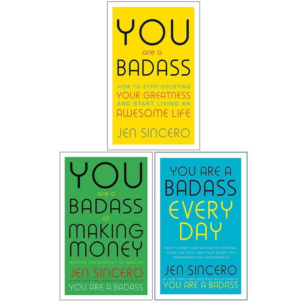 Libro: You are a badass, at making money, every day [hardcover] 3 books collection set by jen sincero