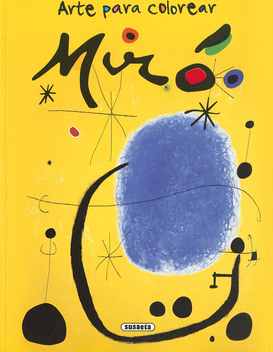 Libro: Joan Miró (Arte para colorear)