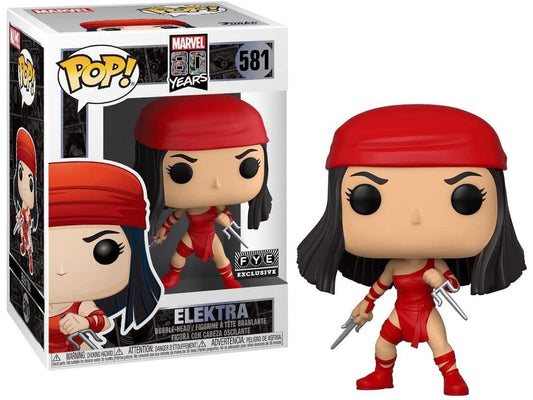 Funko 80th Anniversary POP! Marvel Elektra Exclusivo Figura de Vinilo #581 [First Appearance]