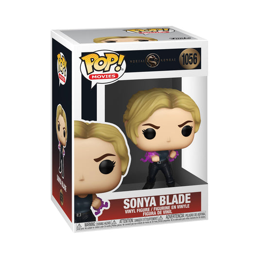 Funko Pop Movies: Mortal Kombat - Sonya Blade Figura de Vinilo