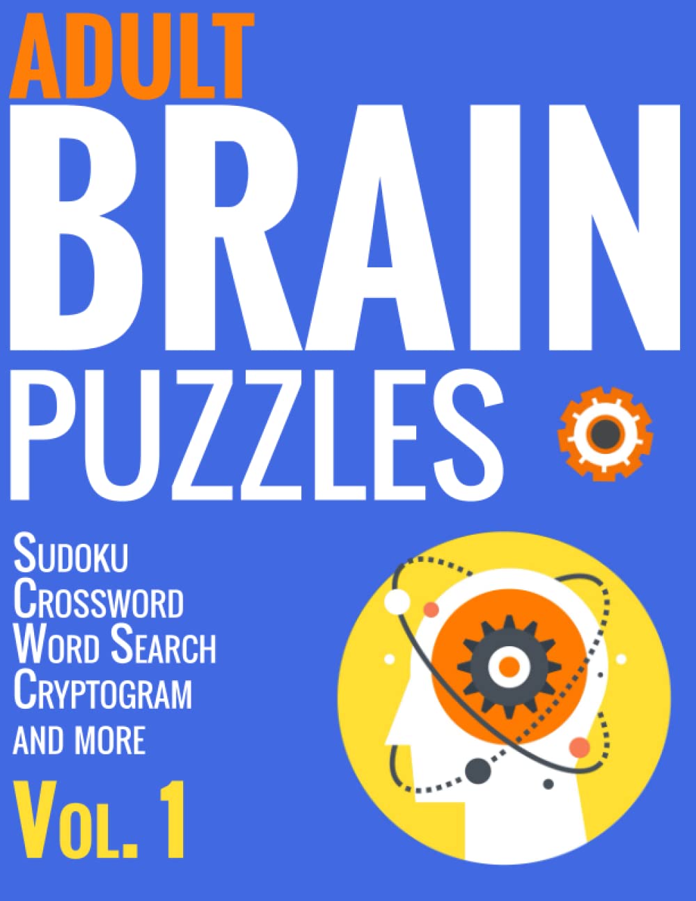 Libro: Adult Brain Puzzles: 265 Puzzles to Exercise Your Brain. Makes a Great Gift for Adults and Seniors to Keep the Mind Active.