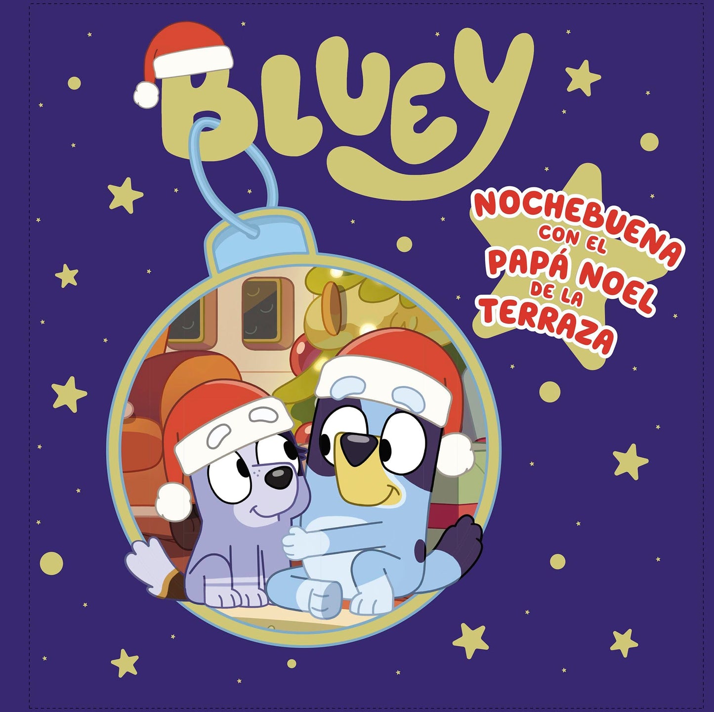 Libro: Bluey. Un cuento - Nochebuena con el Papá Noel de la terraza (edición en español) (Cuentos infantiles)