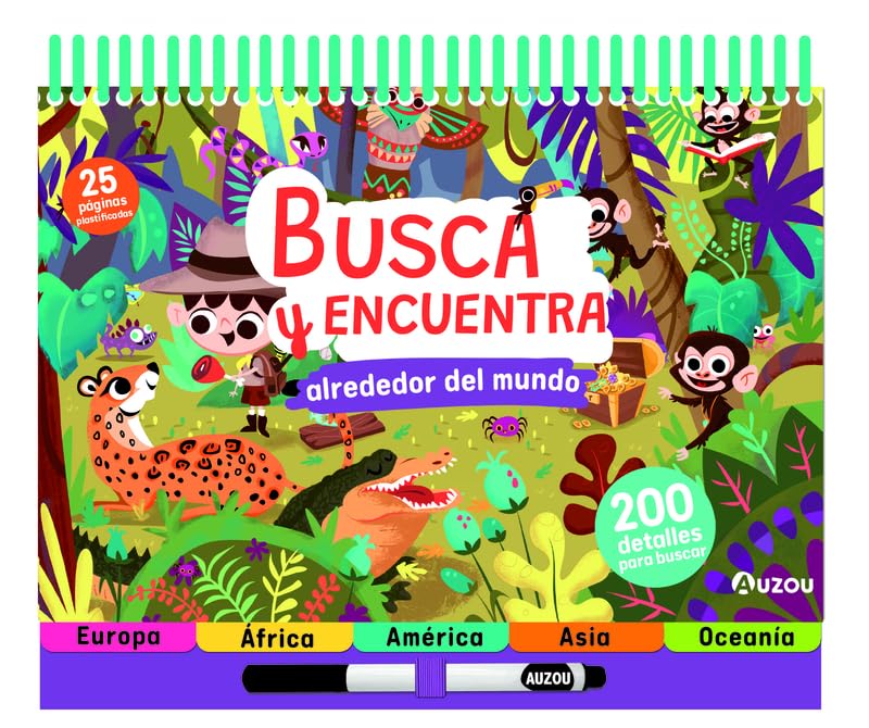 Libro: Espiral. Busca y encuentra alrededor del mundo