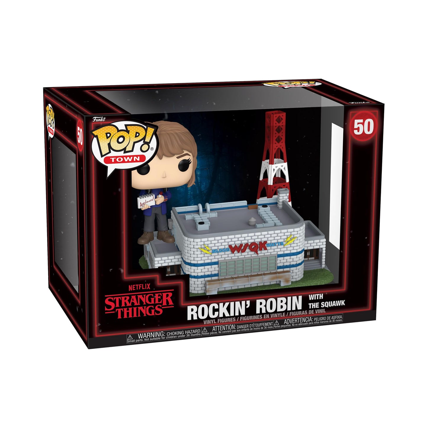 Funko Pop! Town: Stranger Things - Rockin' Robin with The Squawk