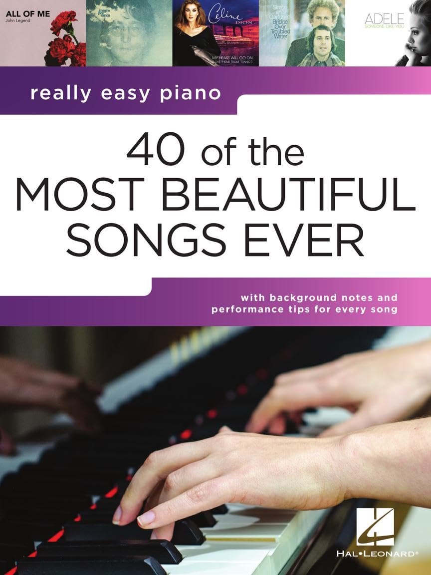 Libro: Really Easy Piano: 40 of the Most Beautiful Songs