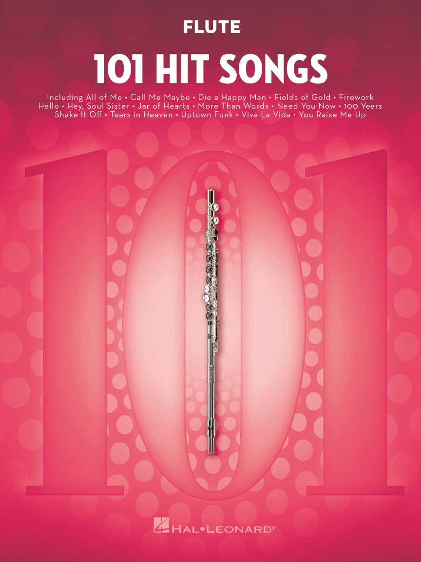 Libro: 101 Hit Songs for Flute | Pop Songbook Collection for Beginner and Intermediate Players | Solo Flute Sheet Music with Easy Arrangement | Instrumental Music Book for Practice, Lessons, and Performance