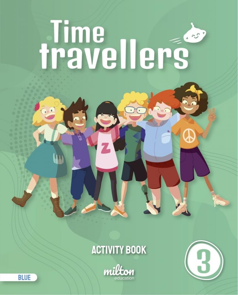 Libro: Time Travellers 3 Blue Activity Book English 3 Primaria