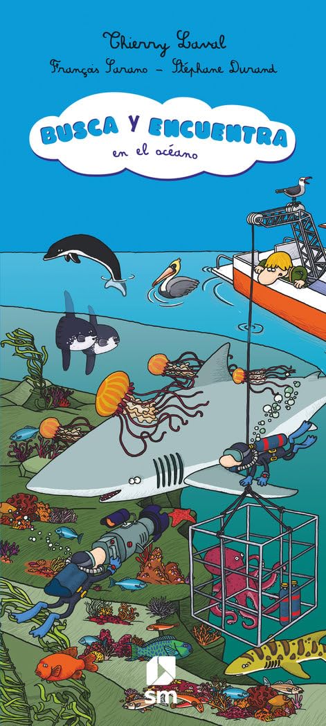 Libro: Busca y encuentra en el océano