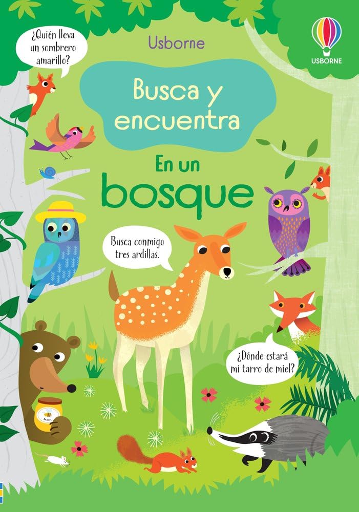 Libro: En un bosque (Busca y encuentra)