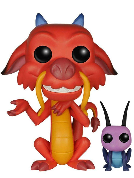 Funko Mulan Mushu and Cricket Pop Figura de Vinilo