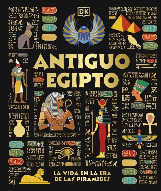 Libro: Antiguo Egipto: La vida en la era de las pirámides (Enciclopedia visual juvenil)