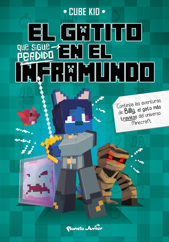 Libro: El gatito que sigue perdido en el Inframundo (Minecraft) Español: Narrativa 2