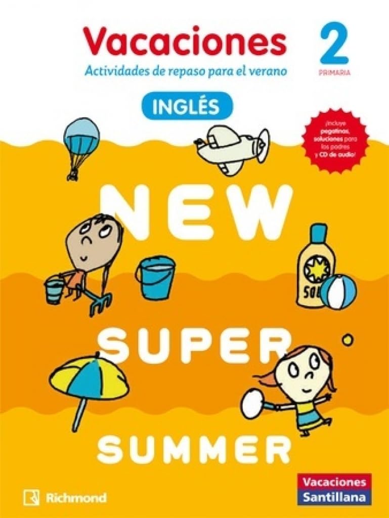 Libro: NEW SUPER SUMMER SB 2 + AUDIO (CUADERNOS DE VACACIONES)