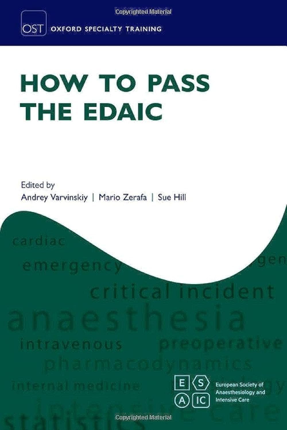 Libro: How to Pass the EDAIC (Oxford Specialty Training: Revision Texts)