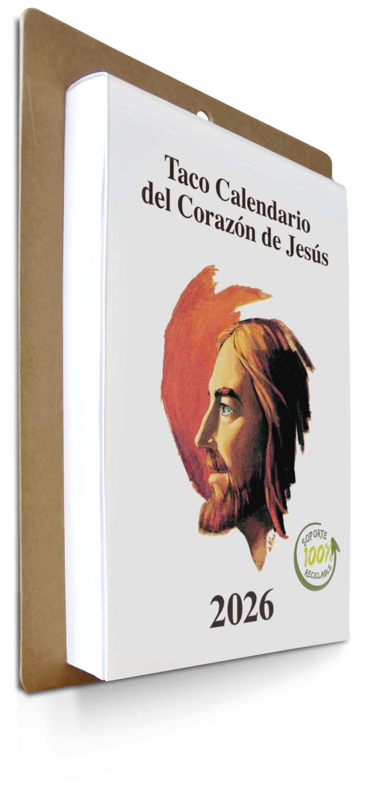 Libro: TACO CALENDARIO SAGRADO CORAZÓN DE JESÚS 2026. GIGANTE