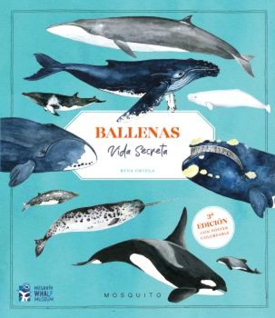 Libro: Ballenas. Vida secreta (3ª edición con póster coloreable)