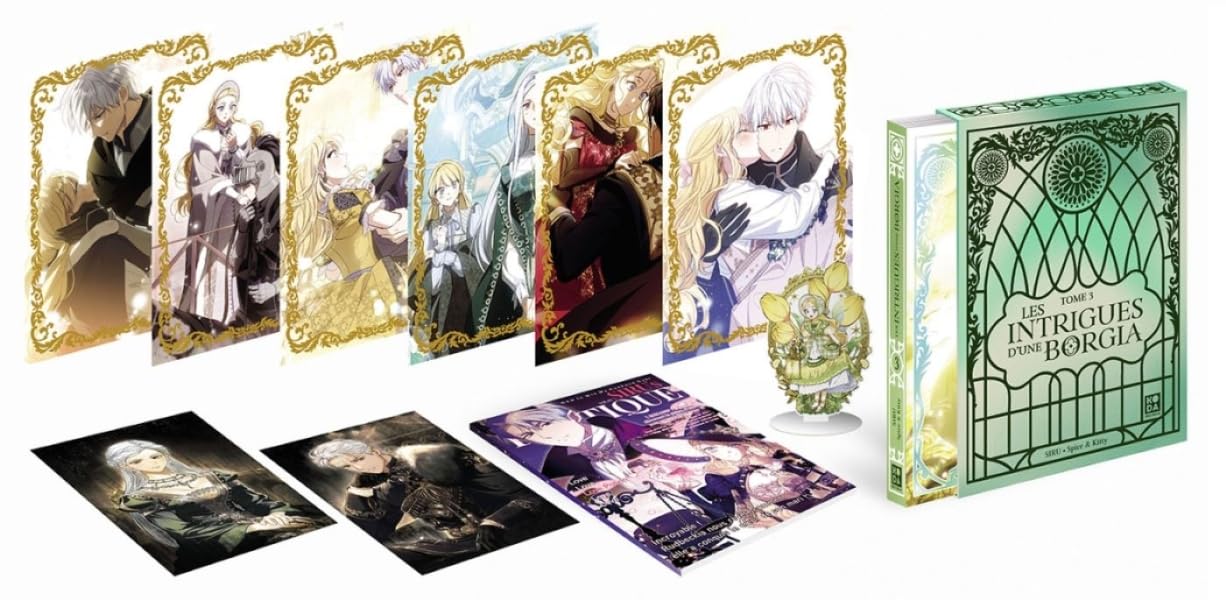 Libro: Les Intrigues d'une Borgia - tome 3 (collector): Etui collector avec booklet et cartes postales