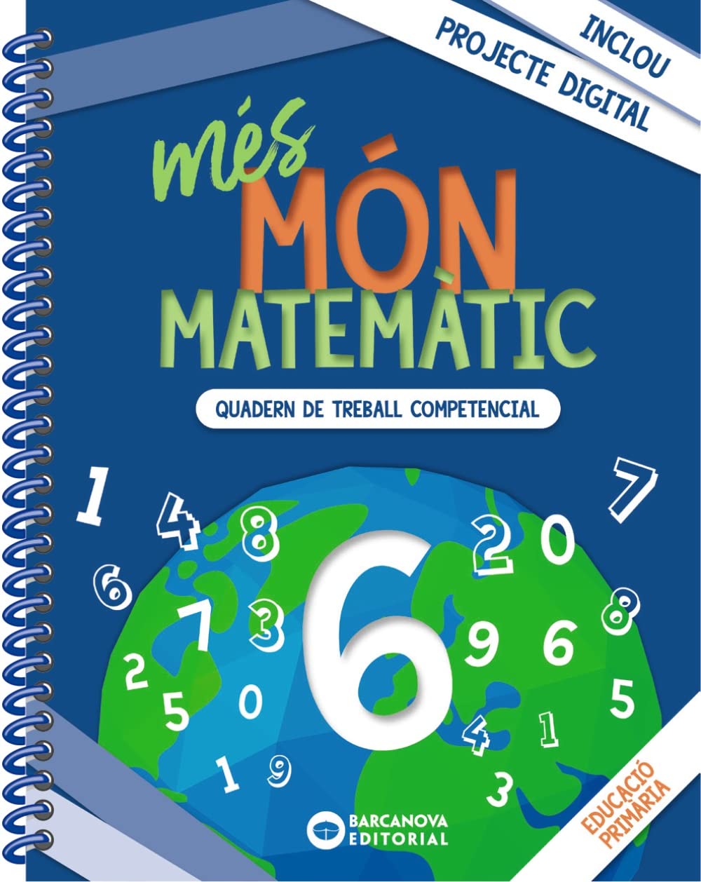 Libro: més Món matemàtic 6: Quaderns de treball de Competències bàsiques