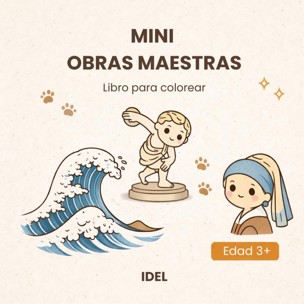 Libro: Mini Obras Maestras: Libro para colorear (Spanish Edition)