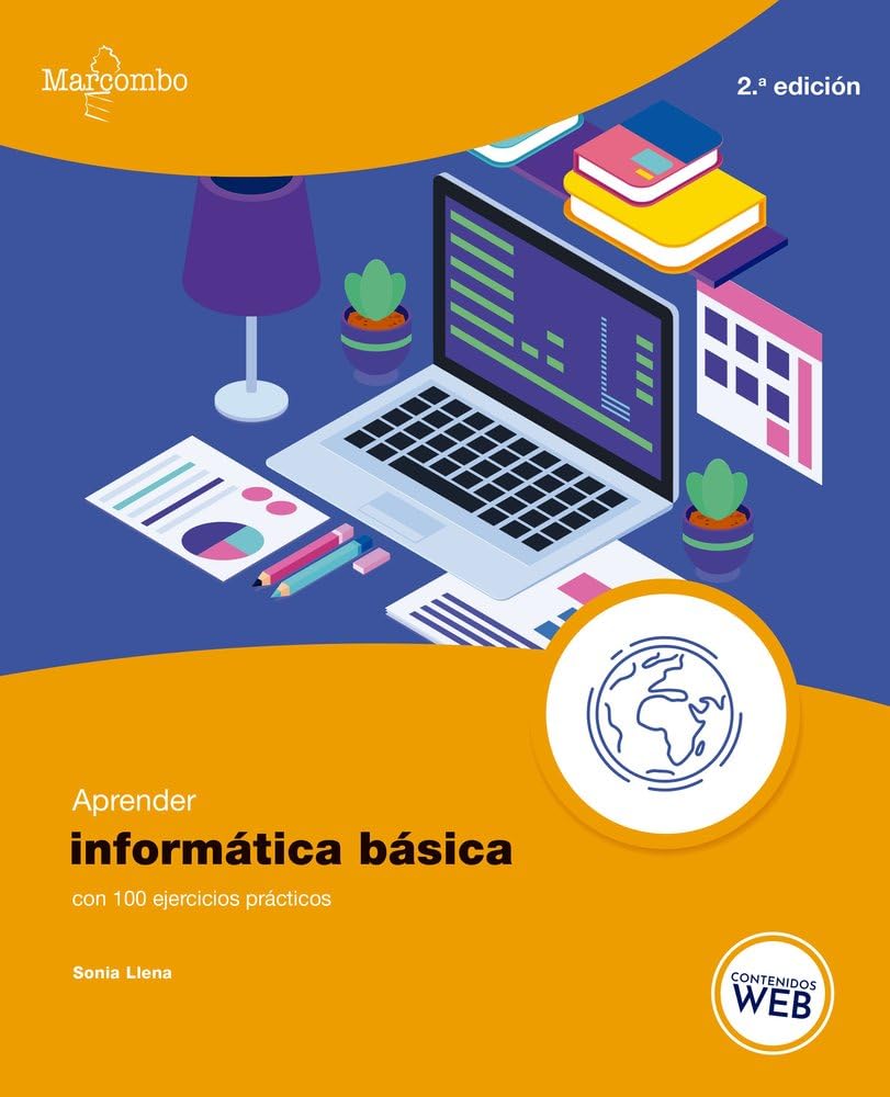 Libro: Aprender informática básica con 100 ejercicios prácticos (SIN COLECCION)