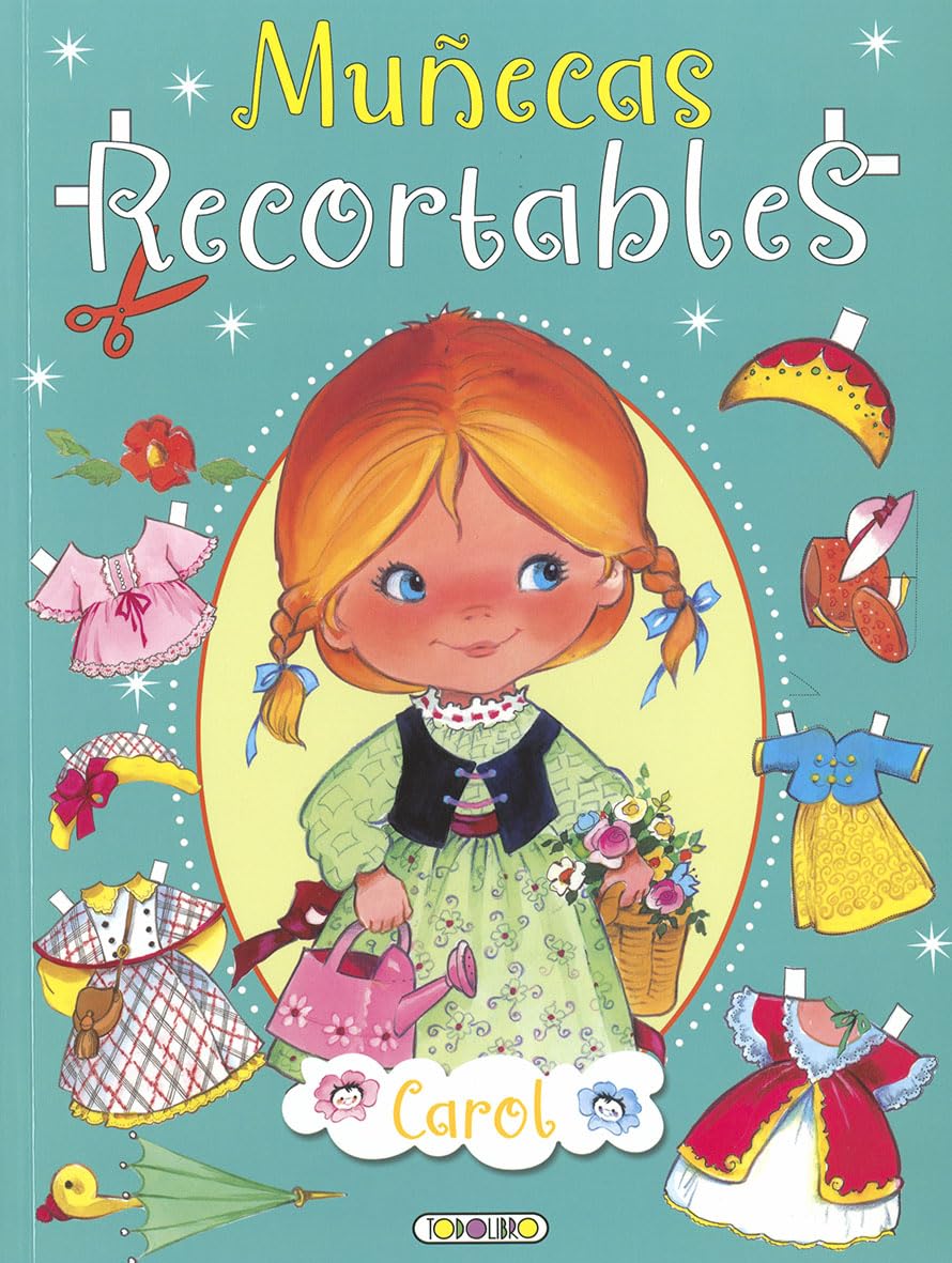 Libro: Muñecas recortables Carol