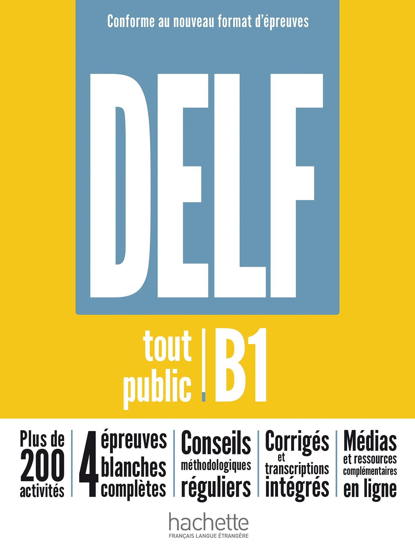 Libro: DELF tout public - Nouveau format d'épreuves (B1)