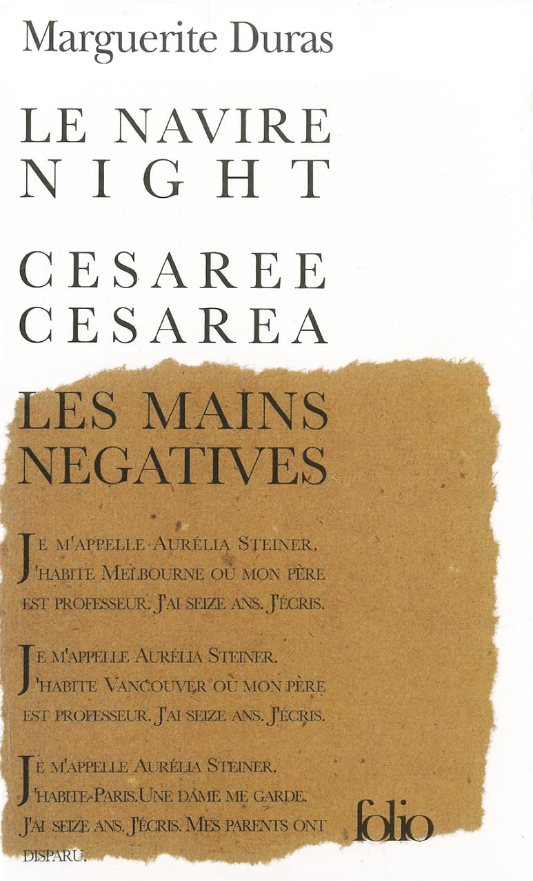 Libro: Le Navire Night