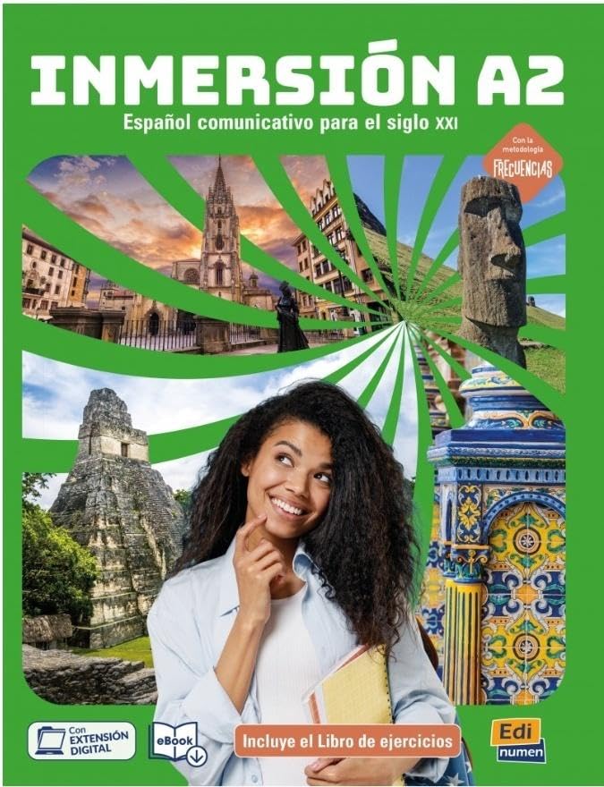 Libro: Inmersión A2: Libro del estudiante + cuaderno de ejercicios