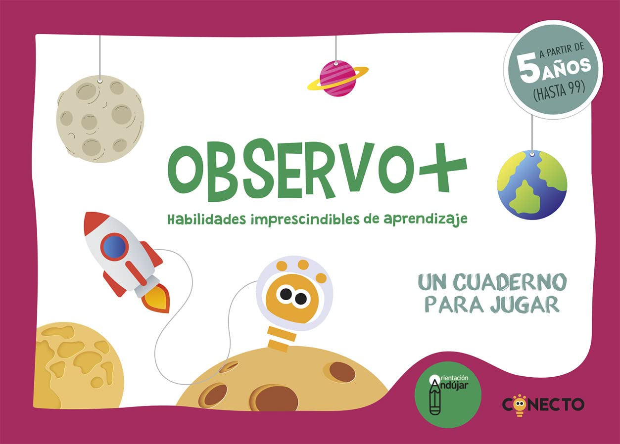 Libro: Observo+ Habilidades imprescindibles de aprendizaje (5 años)