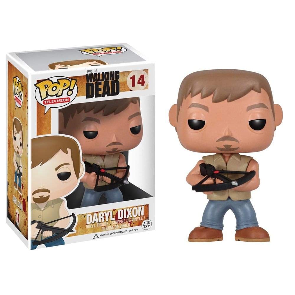 Funko Pop: Pop Television The Walking Dead 3.75 Pulgadas Figura de Acción - Daryl Dixon #14