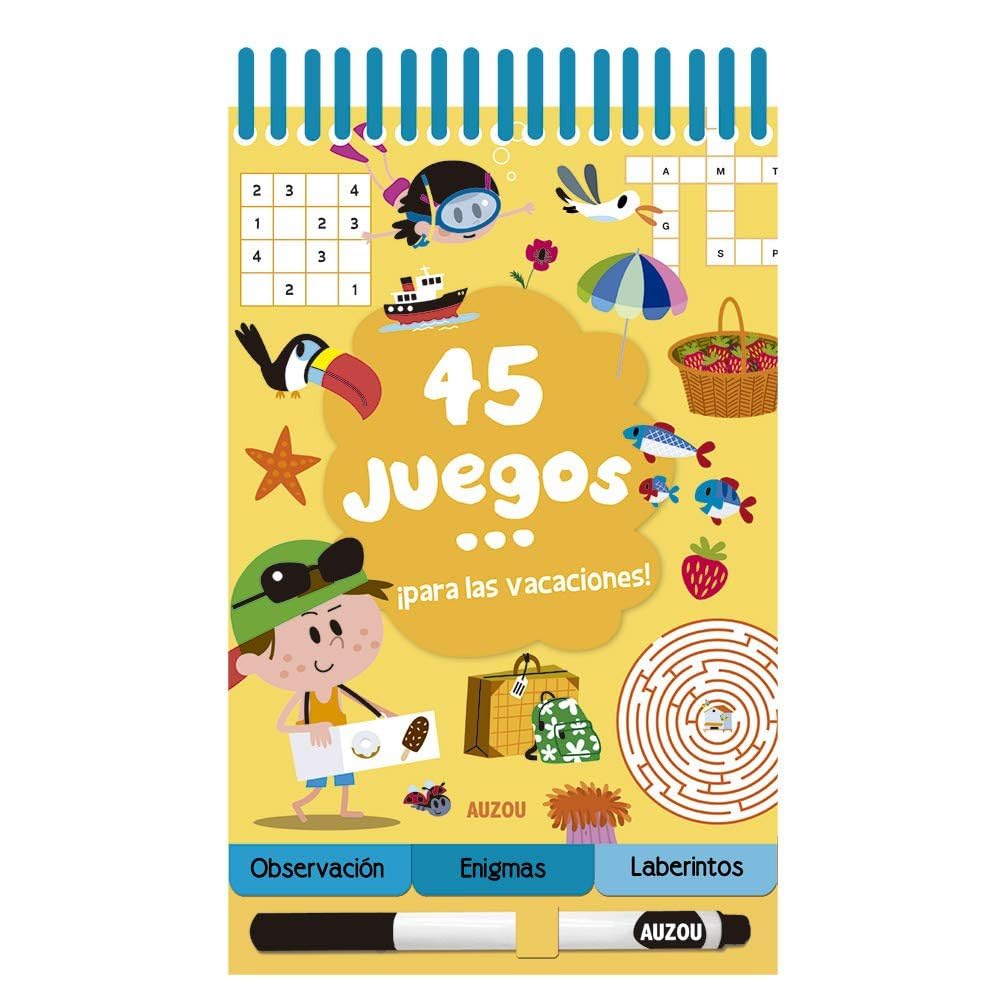 45 Juegos para las vacaciones