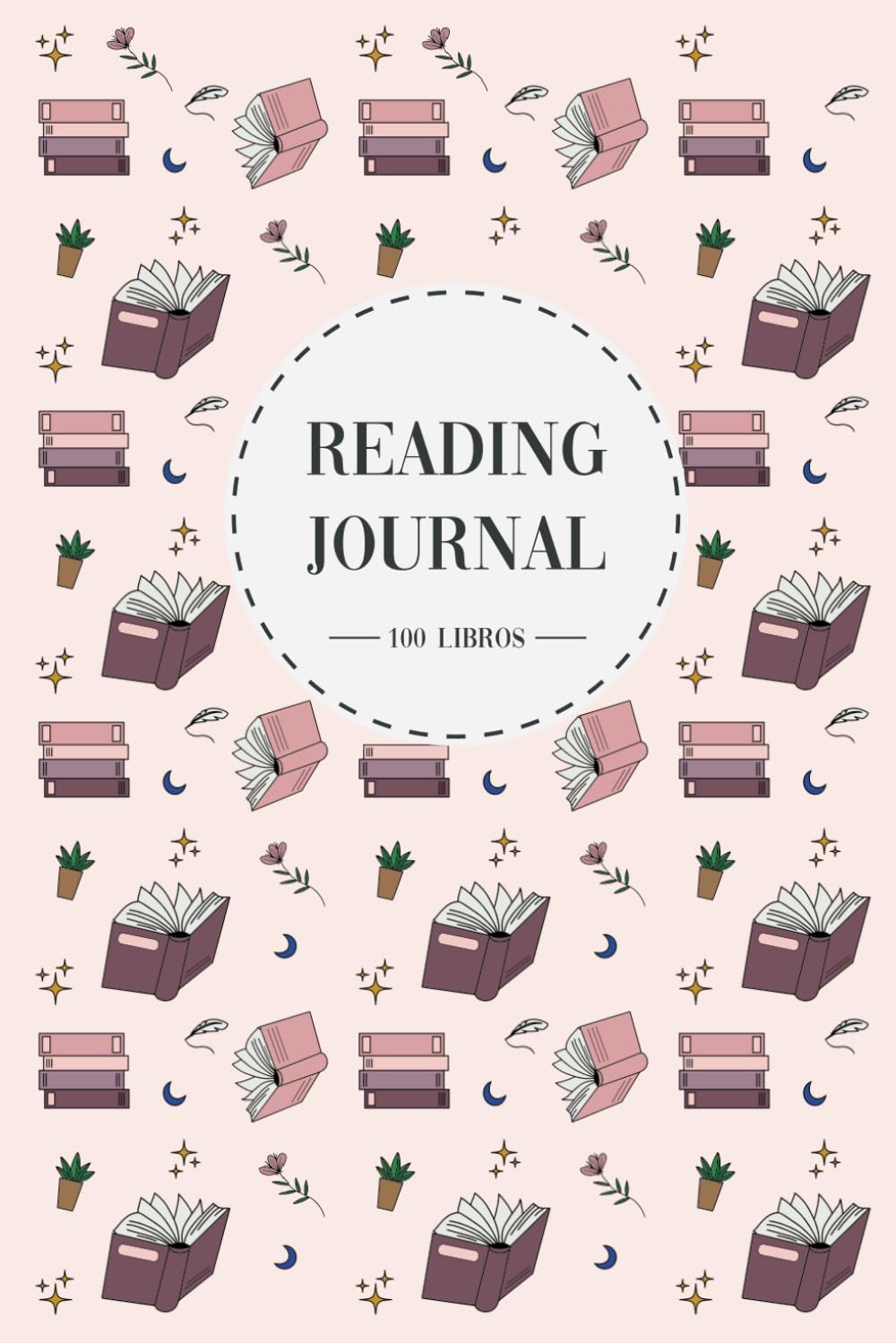 Libro: Reading Journal Pink: Cuaderno de lecturas | Diario de lecturas