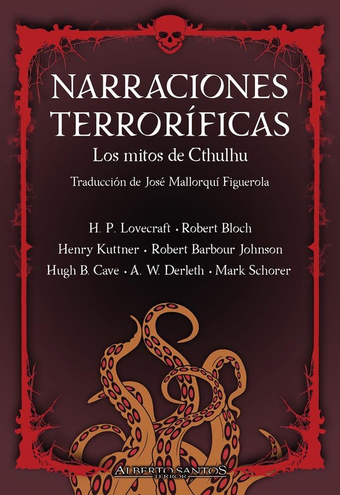 Libro: Narraciones Terroríficas. Los mitos de Cthulhu