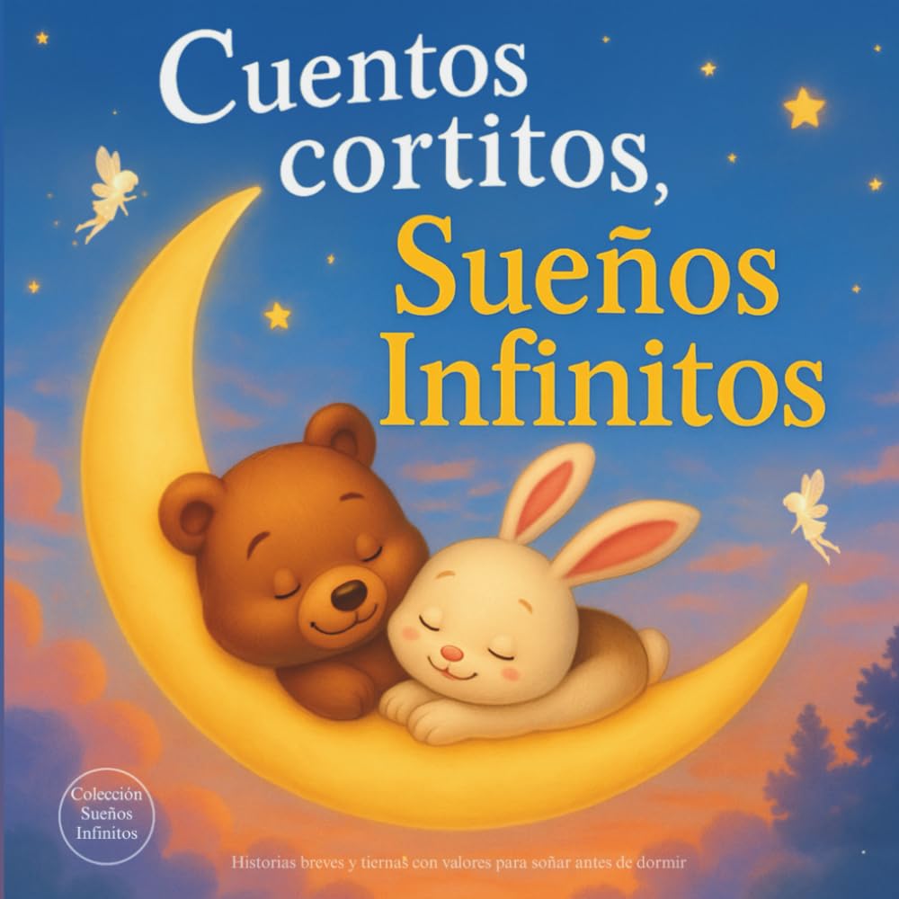 Cuentos cortitos, Sueños Infinitos: Cuentos infantiles 2 a 3 años. Historias breves y tiernas con valores para soñar antes de dormir.