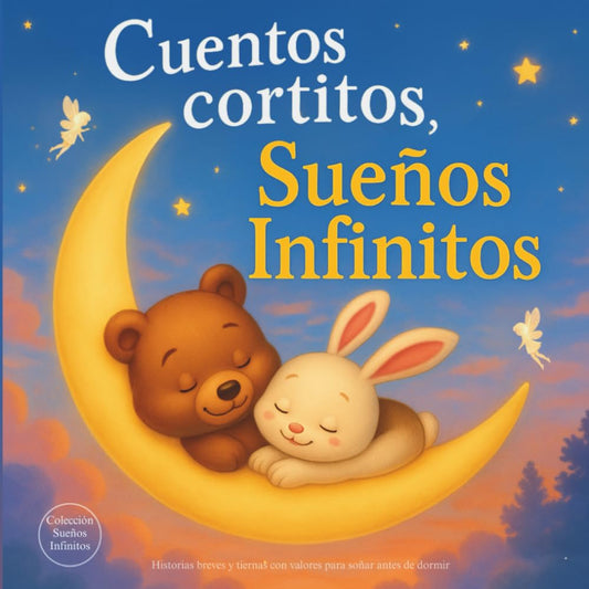 Cuentos cortitos, Sueños Infinitos: Cuentos infantiles 2 a 3 años. Historias breves y tiernas con valores para soñar antes de dormir.