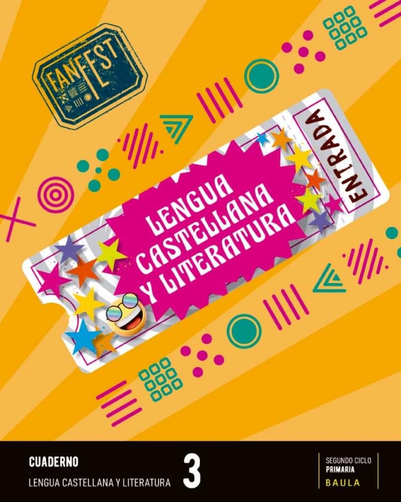 Libro: Lengua castellana 3rt primaria quadern (espiral) (Projecte Fanfest)
