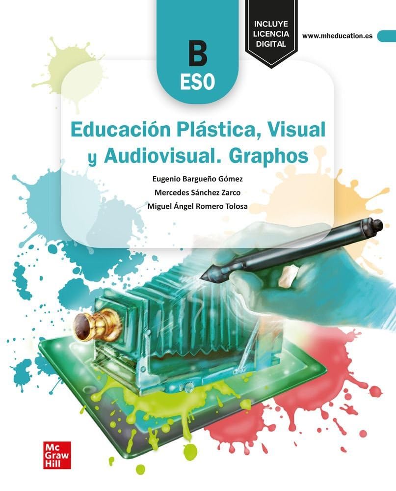 Libro: Educación Plástica, Visual y Audiovisual. Graphos B - 9788448626198