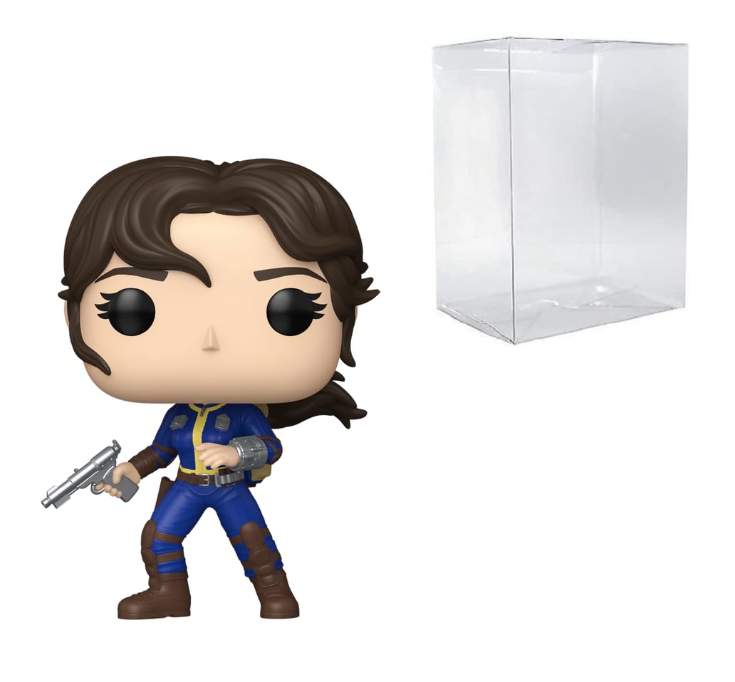 Funko Pop: POP! Television: Fallout - Lucy MacLean #1764 Bundled with Compatible Box Protector Case