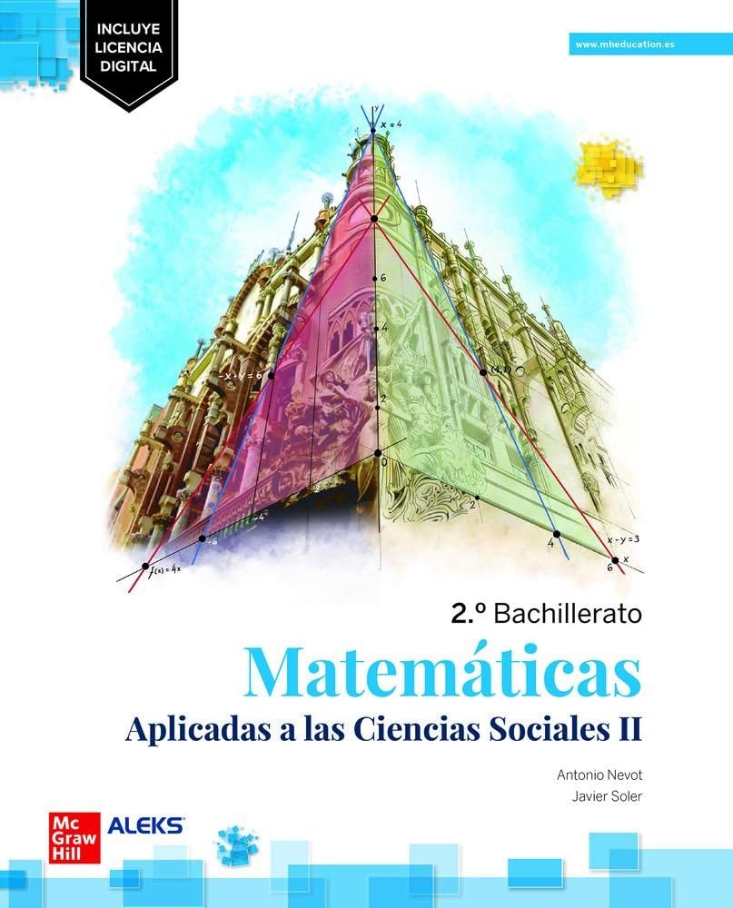 Libro: Matemáticas Aplicadas a las Ciencias Sociales 2.º Bachillerato (LOMLOE)