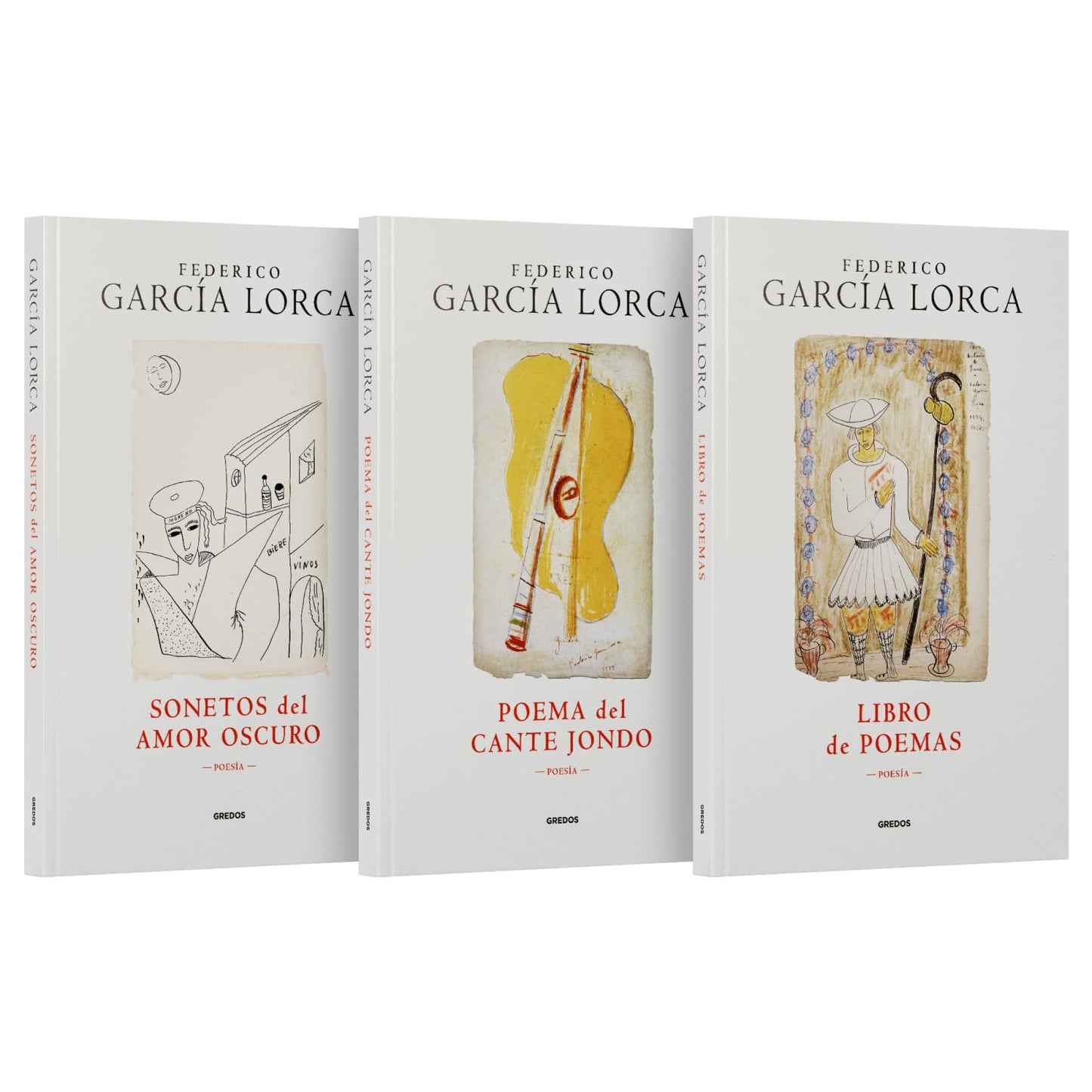 Libro: Pack Federico García Lorca a flor de piel. Contiene 3 libros: Poema del cante jondo, Sonetos del amor oscuro, Libro de poemas (Colección Federico García Lorca)