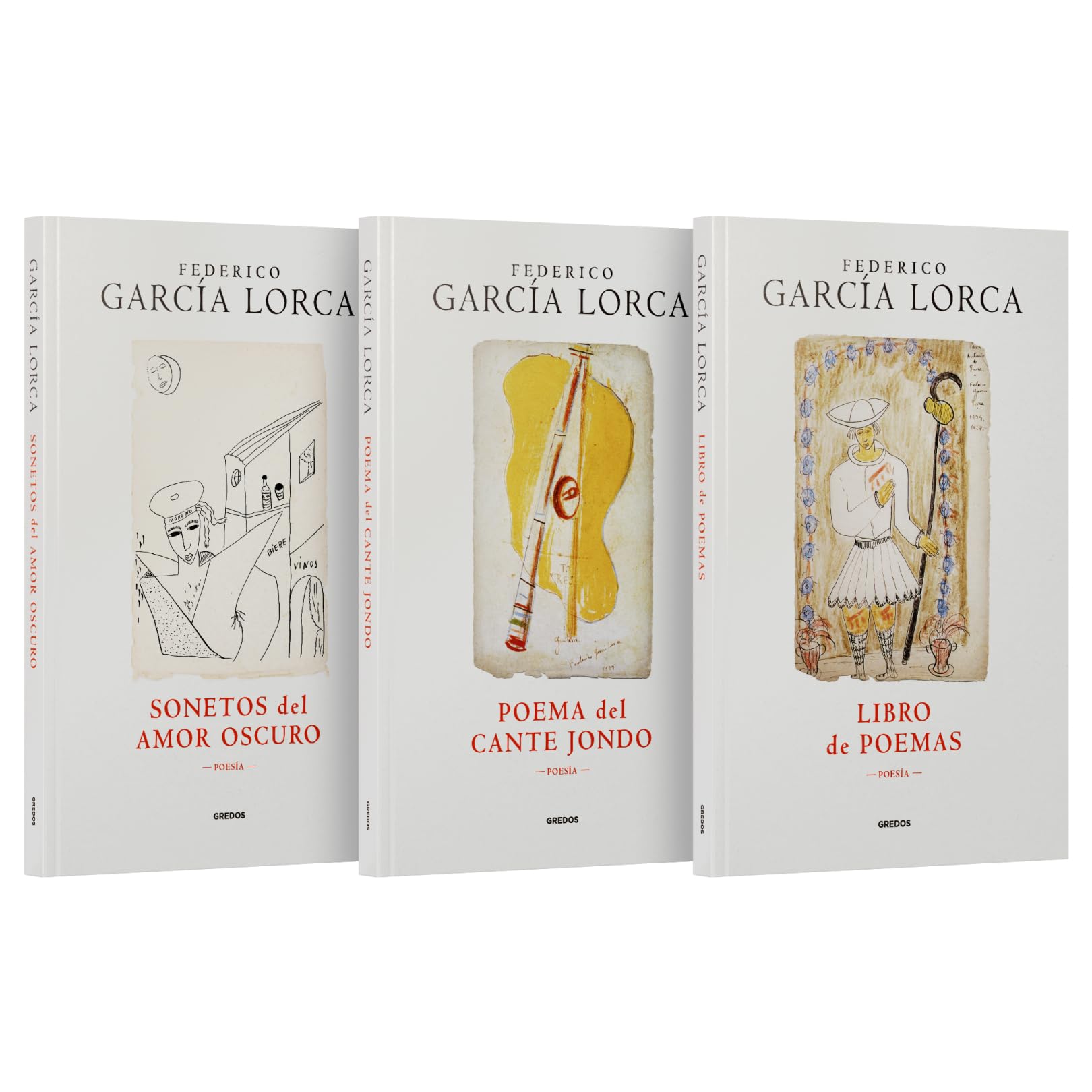 Libro: Pack Federico García Lorca a flor de piel. Contiene 3 libros: Poema del cante jondo, Sonetos del amor oscuro, Libro de poemas (Colección Federico García Lorca)